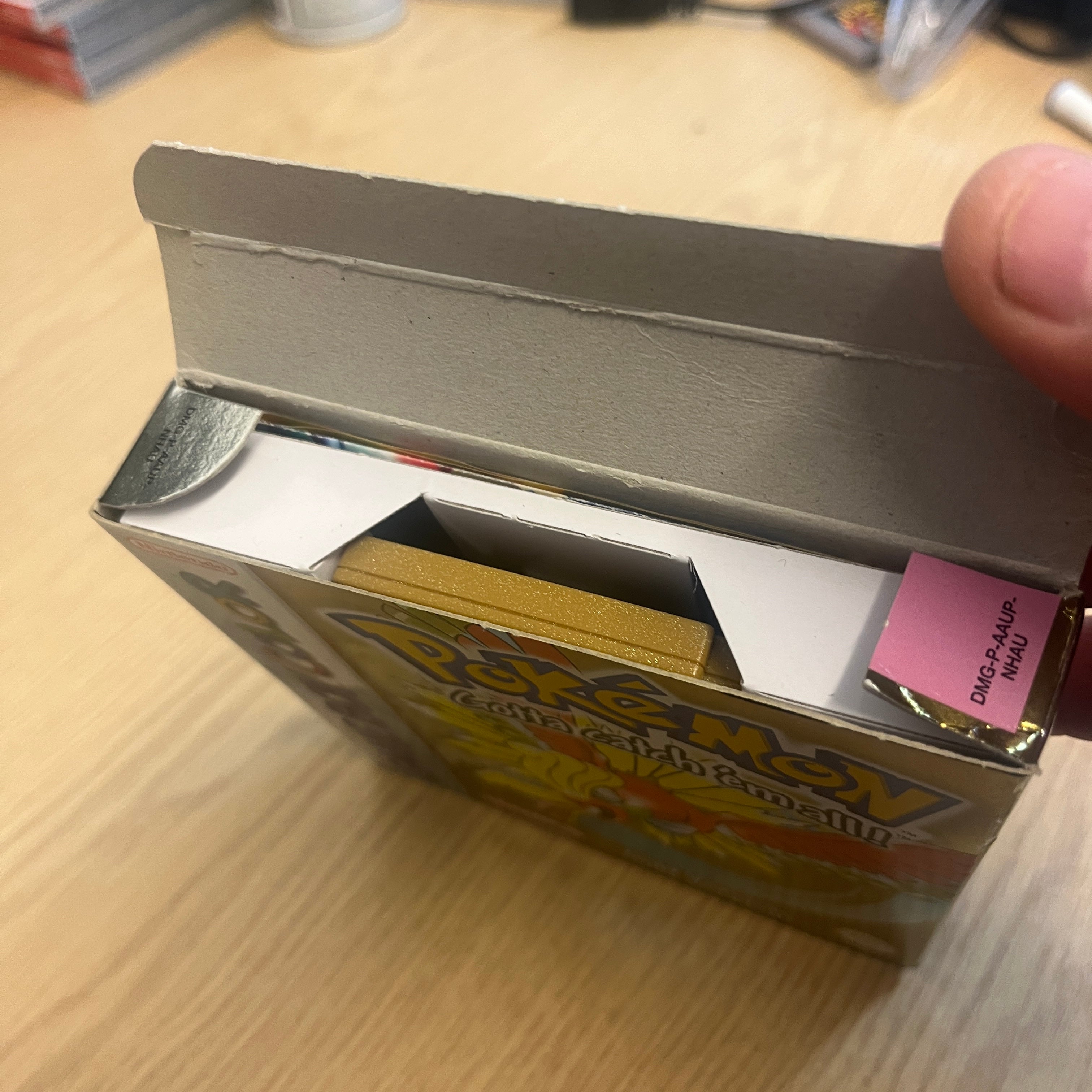 Pokemon Gold Nintendo Game Boy color game Boxed Pokemon Gold Nintendo Game Boy color game Boxed